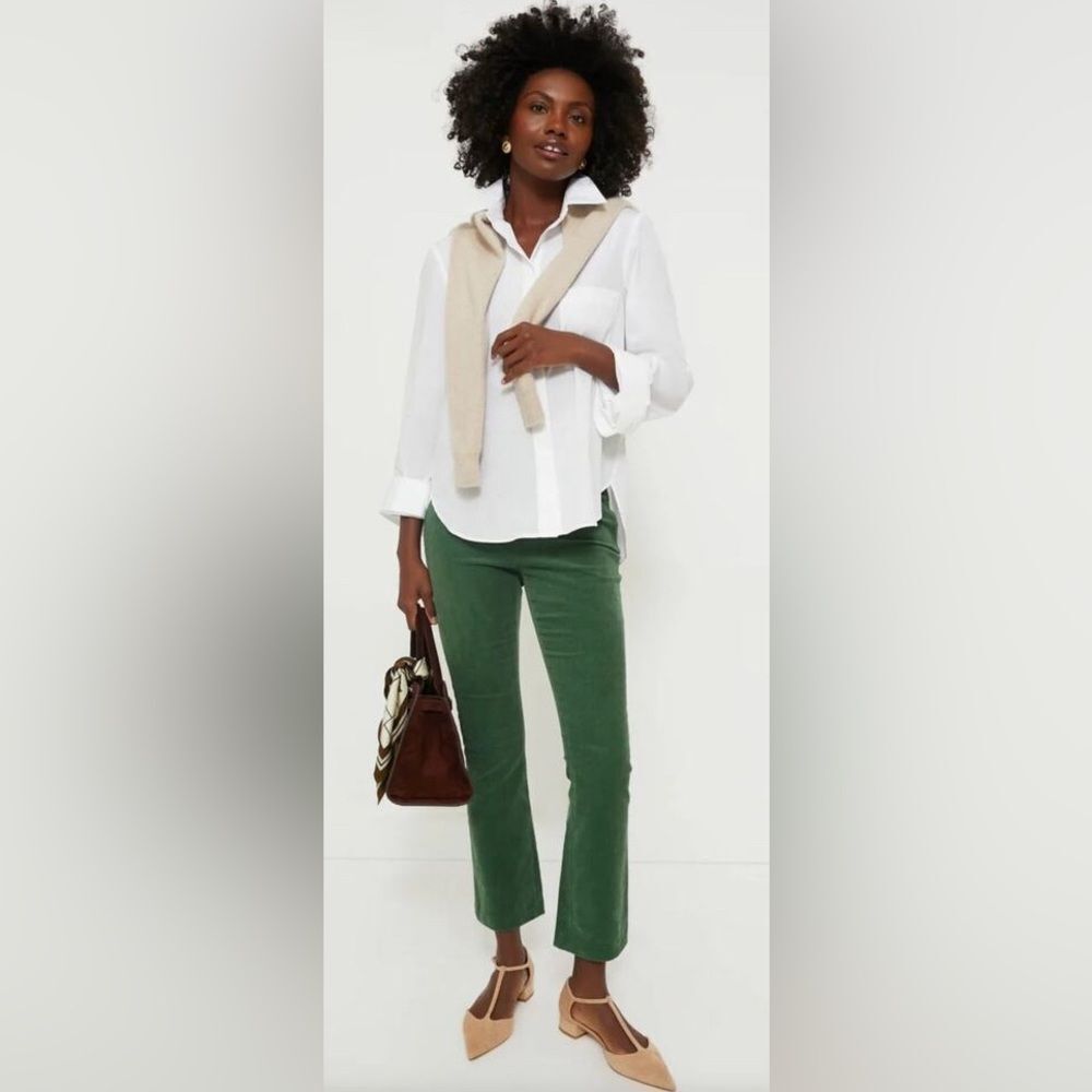 NWOT TUCKERNUCK Ashford Corduroy Pants Green Sz M